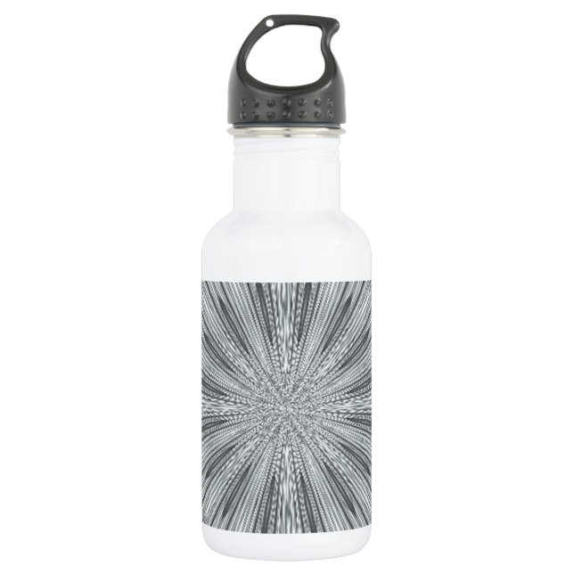 Silver Swirl 532 Ml Water Bottle (Front)