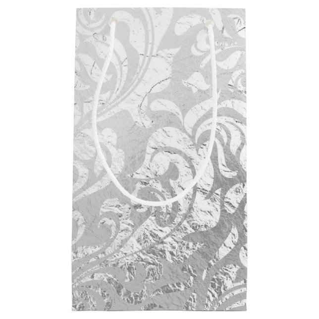 Silver Swirl Gift Bag (Front)