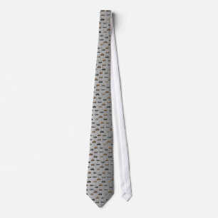 Silver Tanks of the U.S. Military Tie