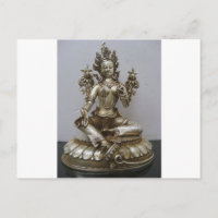 SILVER TARA BUDDHIST GODDESS