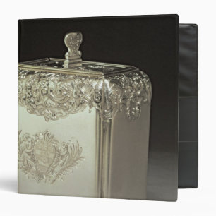 Silver tea canister by Paul de Lamerie Binder