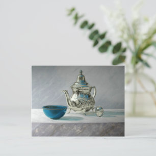 Silver Teapot Postcard