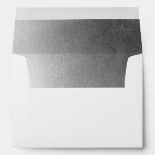 Silver Texture Elegant and Modern Envelope