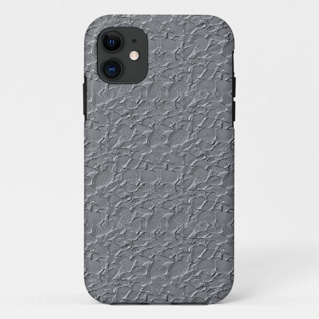Silver Texture iPhone 5 Case-Mate Case (Back)