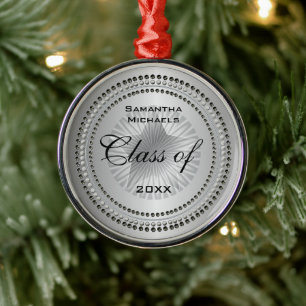 Silver Tone Class of 2023 Star Graduation Ornament