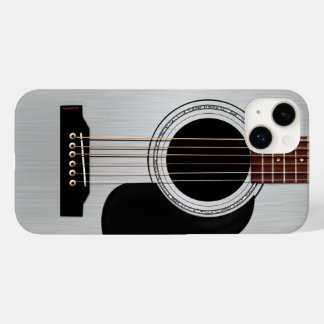 Silver Top Acoustic Guitar Case-Mate iPhone 14 Plus Case