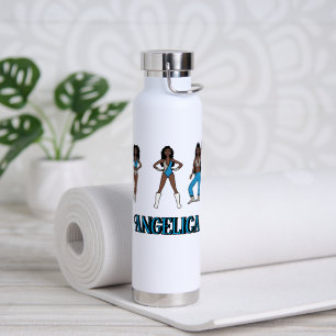 Silver Turquoise Dancer #1 Water Bottle