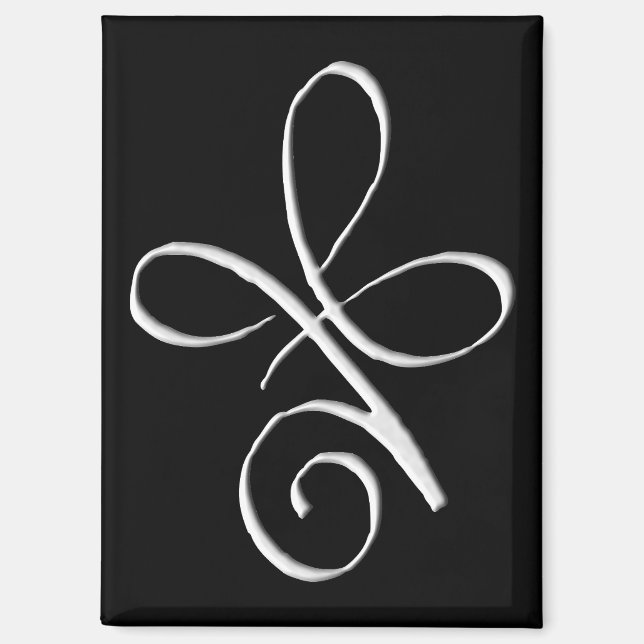 Silver Unconditional Love Magnet (Front)
