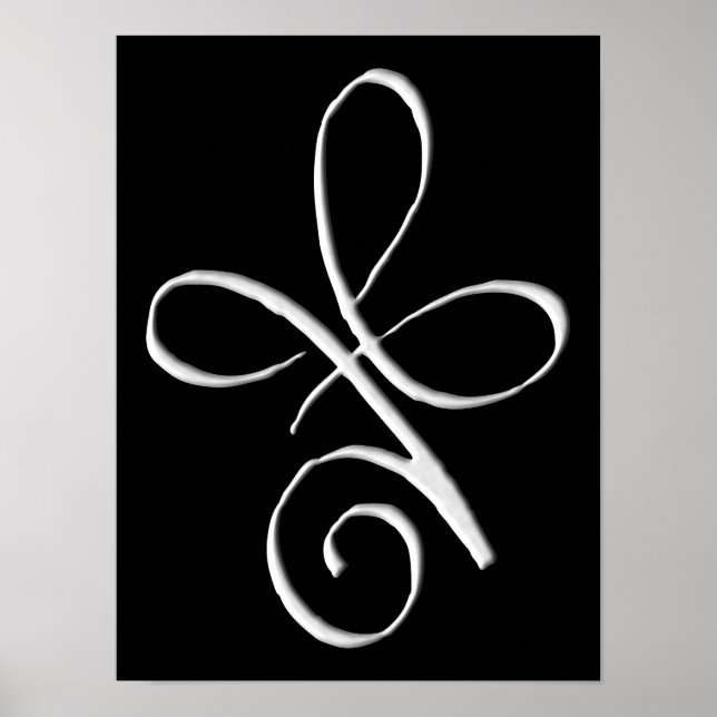 Silver Unconditional Love Poster (Front)