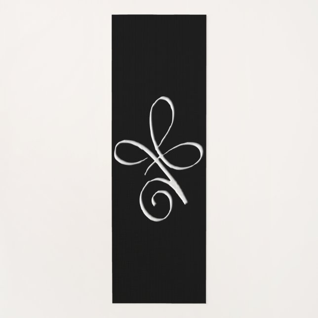 Silver Unconditional Love Yoga Mat (Front)