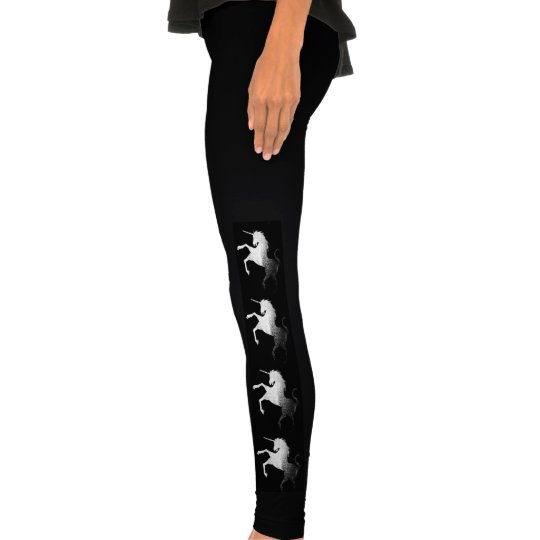 SILVER UNICORN LEGGINGS