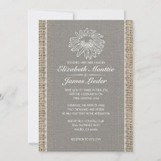Silver Vintage Lace Wedding Invitations