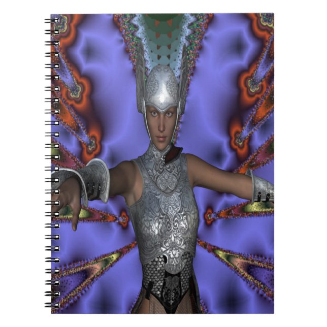 Silver warrior notebook (Front)