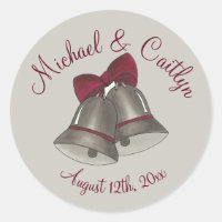 Silver Wedding Bells Engagement Save the Date