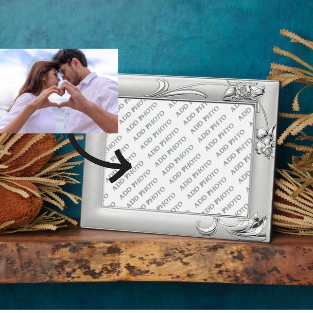 Silver Wedding or Anniversary Add Photo Plaque (Silver Wedding or Anniversary Add Photo Plaque)