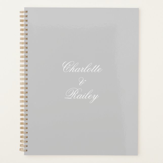 Silver Wedding Planner (Front)