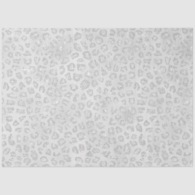 Silver  Wedding Tissue Paper (Front)