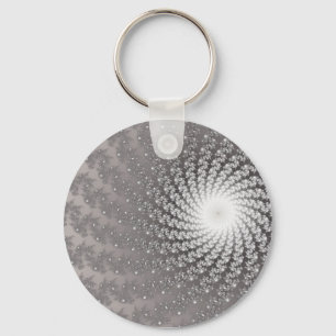 Silver Whirlpool2 Keychain