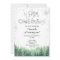 Silver Winter ONEderland Snow Birthday Invite