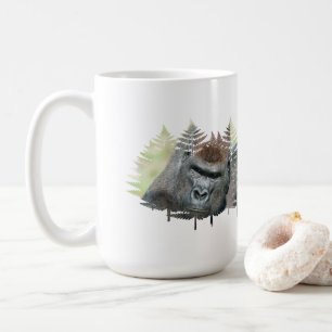 Silverback Emerging from the Trees Coffee Mug