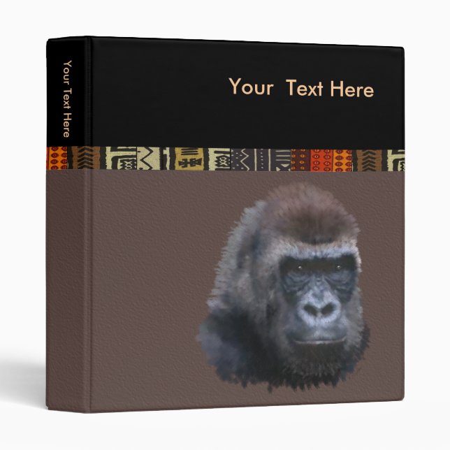 Silverback Gorilla Binder (Front/Spine)