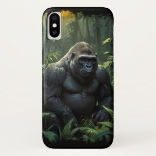 Silverback Gorilla in Rwandan Jungle Case-Mate iPhone Case