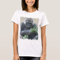 Silverback Gorilla Ladies T-Shirt