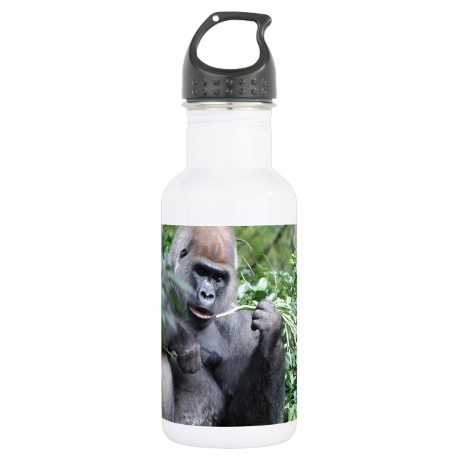 silverback gorillas 532 ml water bottle (Front)