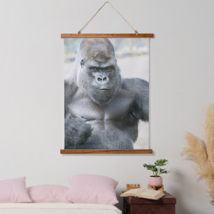 Silverback Unforgettable Presence Hanging Tapestry