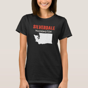 Silverdale Washington USA State America Travel Was T-Shirt