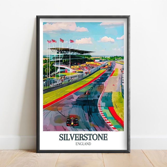 Silverstone Poster-Silverstone Print - Silverstone (Creator Uploaded)