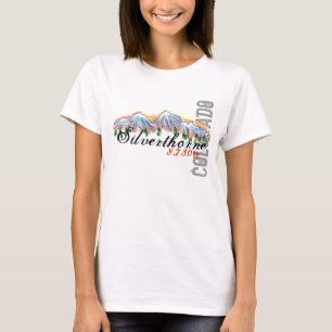 Silverthorne Colorado elevation ladies tee
