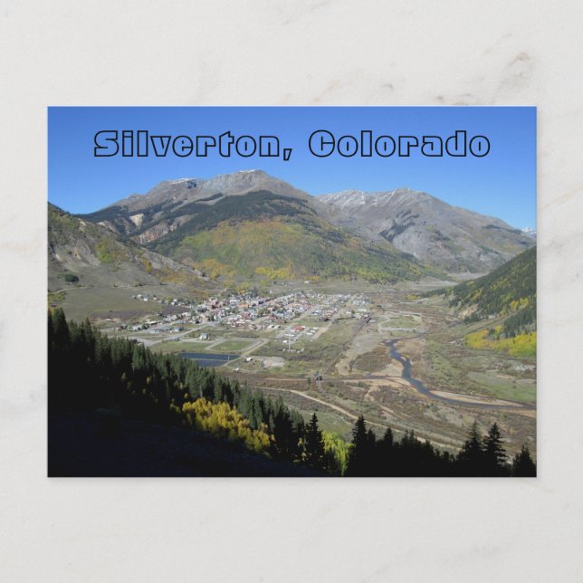 Silverton Colorado Postcard (Front)