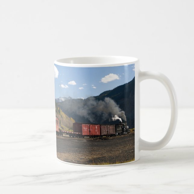 Silverton, Colorado Train Travel Mug (Right)