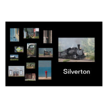 Silverton Photo Collage Travel Poster Template