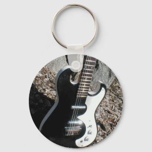Silvertone 1449 Rare Guitar Keychain