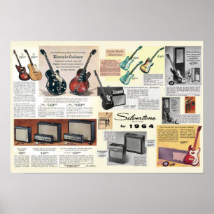 Silvertone pour 1964 Poster