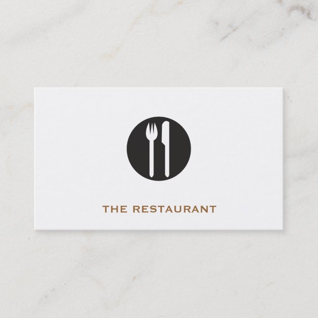 Silverware Business Card (Front)