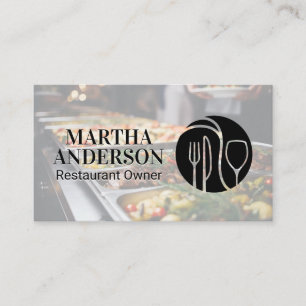 Silverware Logo   Catering  Business Card