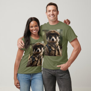 Silvester The Meerkat, I Am The War  T-Shirt