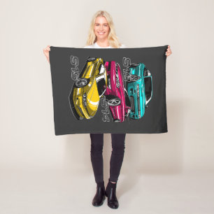 SILVIA "S" CHASSIS EVOLUTION FLEECE BLANKET