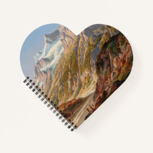 Silvretta Mountain Landscape – Ignaz Dorn Notebook