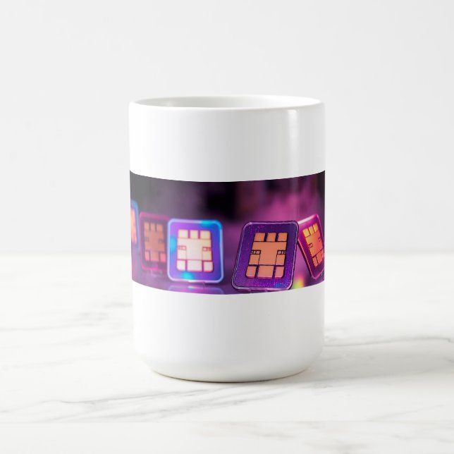 Sim cards coffee mug (Center)
