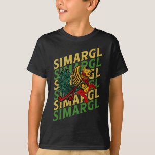 Simargl Paganism Dog Nordic Ancestry National Russ T-Shirt