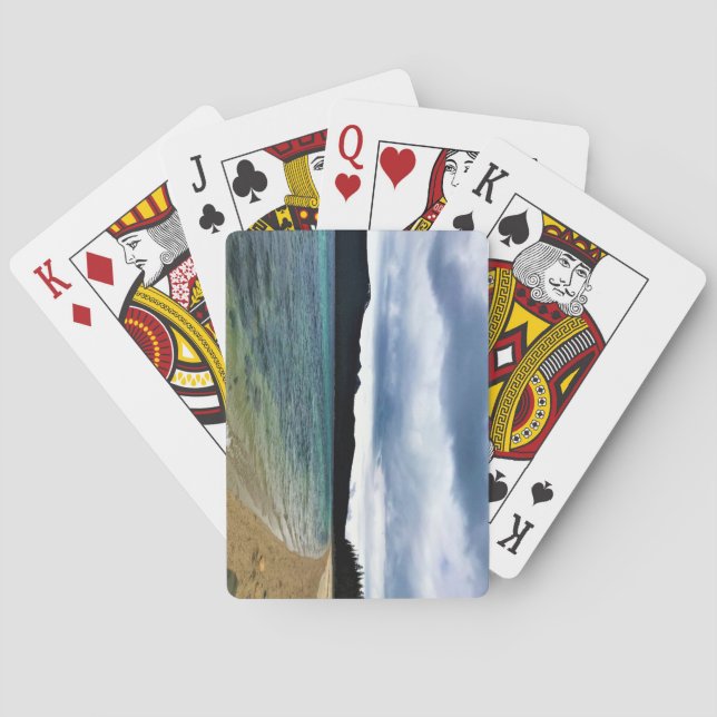 Simax Bay at Crescent Lake, Oregon Playing Cards (Back)