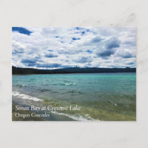 Simax Bay at Crescent Lake, Oregon Postcard
