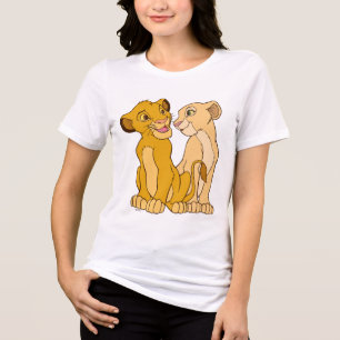 Simba and Nala Disney Tri-Blend Shirt