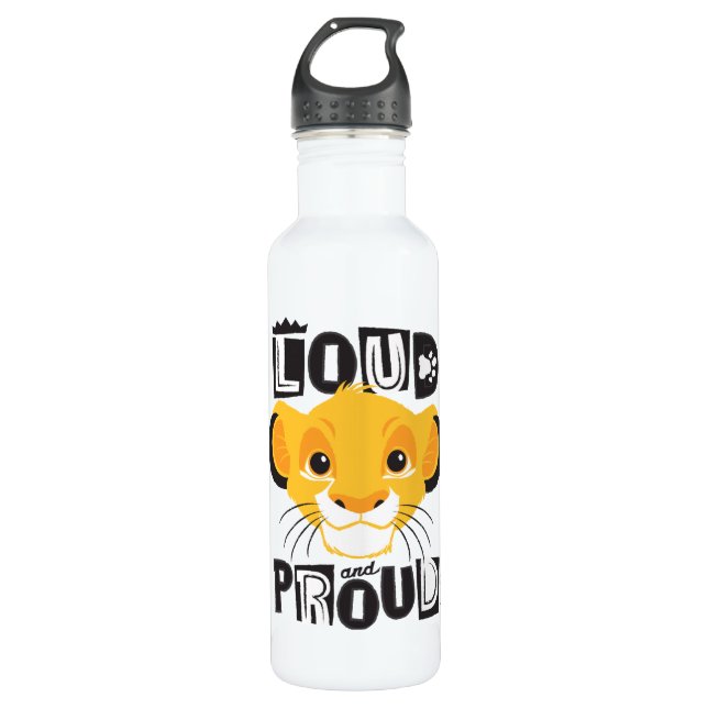 Simba | Loud And Proud 710 Ml Water Bottle (Front)
