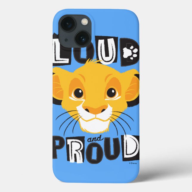 Simba | Loud And Proud Case-Mate iPhone Case (Back)