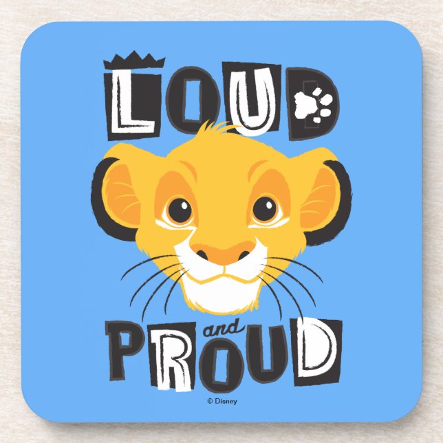 Simba | Loud And Proud Coaster (Front)